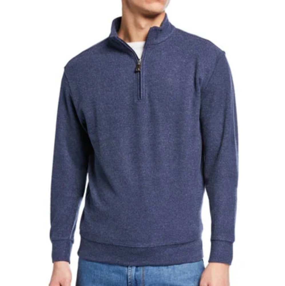 NWOT Neiman Marcus Quarter zip Sweater